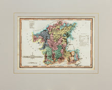 Load image into Gallery viewer, Worcestershire - Antique Map by J Wallis circa 1814
