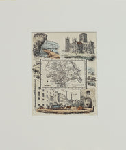 Load image into Gallery viewer, Yorkshire - Antique Map by R Ramble circa 1845

